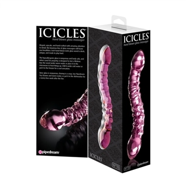 Dildo Duplo Em Vidro Icicles Nº55 - PR2010322636