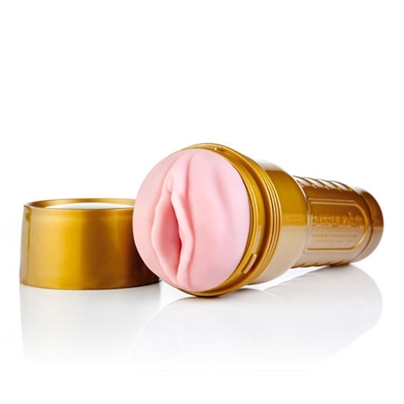 Fleshlight - Unidade de Treinamento Pink Lady Stamina + Lançamento Universal + Lubrificante Aqua Quality 50 Ml - PR2010382198