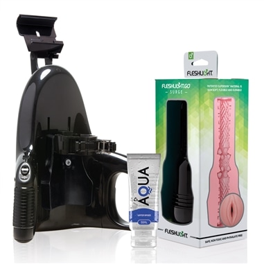 Fleshlight - Go Pink Lady Surge Vagina + Lançamento Universal + Lubrificante Aqua Quality 50 Ml - PR2010382196