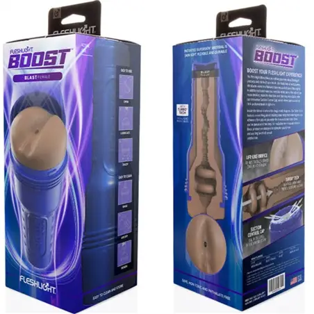 Fleshlight Boost - Ano Blast Masturbador Feminino Md Flesh Rp #2 - PR2010381764