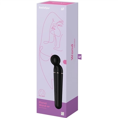 Planet Wand-Er - Wand Vibrator - Black/Rose Gold #4 - PR2010382831