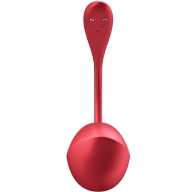 Satisfyer - Shiny Petal Estimulador de Controle Remoto G Point Vermelho Aplicativo Gratuito #1 - PR2010382185