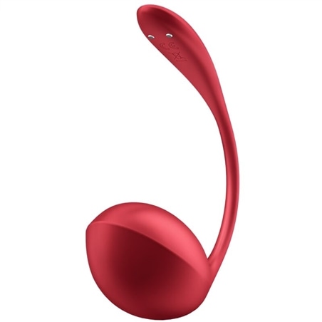 Satisfyer - Shiny Petal Estimulador de Controle Remoto G Point Vermelho Aplicativo Gratuito #2 - PR2010382185