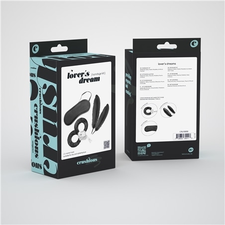 Kit Bondage Lover's Dream Crushious Preto #5 - PR2010371730