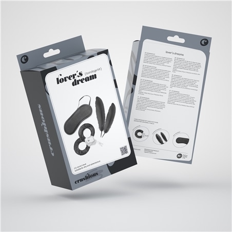 Kit Bondage Lover's Dream Crushious Preto #6 - PR2010371730