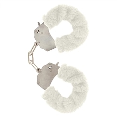 Algemas com Pelúcia Furry Fun Branco Toyjoy - Branco - PR2010299980