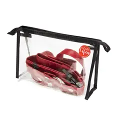 Arnês Artesanal Em Couro Vermelho 3 Cm/ M Lulú Lafem - PR2010385907