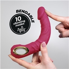 Vibrador Flexível Magnus Bend Rosa Crushious - PR2010387006