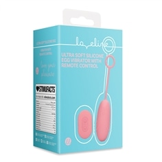 Ovo Vibratório com Comando Ultra Soft Silicone Pink Arabesque Loveline - PR2010387151 2