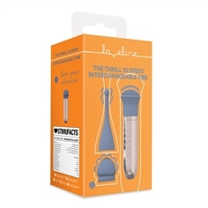 Vibrador The Thrill10 Speed Interchangeable Azul Loveline - PR2010387300 2