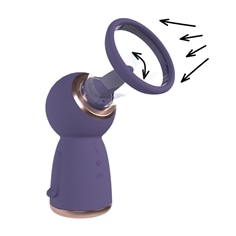 Bomba para Vulva e Seios Exquisite Roxo Pumped - PR2010387387