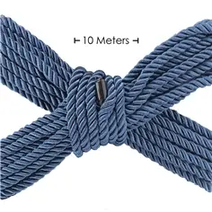 Corda de Poliéster para Bondage 32.8 Ft / 10 M Azul Marinho Ouch! - PR2010387431 2