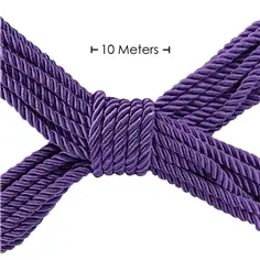 Corda de Poliéster para Bondage 32.8 Ft /10 M Roxo Ouch! - PR2010387434 2