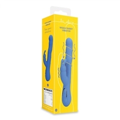Vibrador Wiggle Rabbit Jetset Blue Loveline - PR2010387440 2