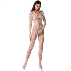 Catsuit Bs068 Branco Erotic Line Passion - T. ÚNICO - PR2010361415