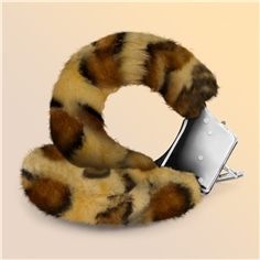 Algemas de Peluche Love Cuffs Crushious Leopardo - PR2010377432