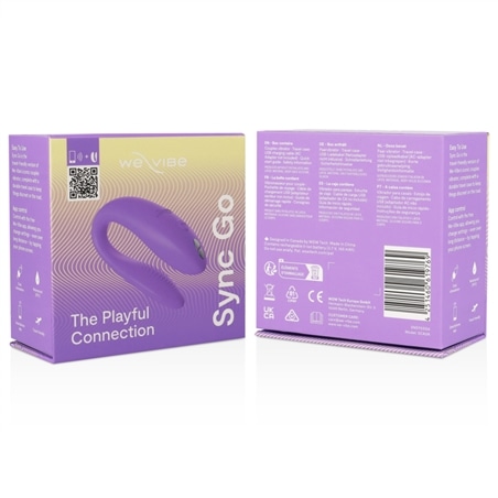 We-Vibe - Sync Go Estimulador Duplo Violeta #5 - PR2010381581