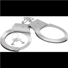 Algemas Em Metal Handcuffs - PR2010344911