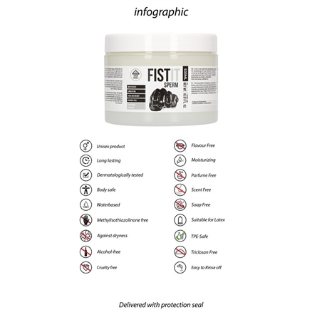 Lubrificante para Fisting Fist It Sperm 500ml #3 - PR2010348621