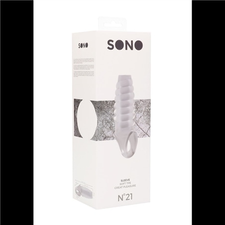 Manga com Extensão para o Pénis Sono Nº21 Transparente - TRANSPARENT - PR2010340323