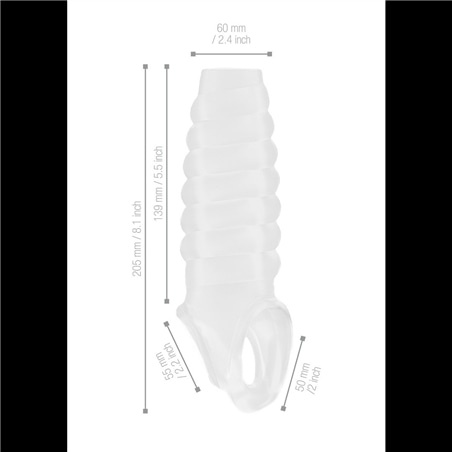 Manga com Extensão para o Pénis Sono Nº21 Transparente - TRANSPARENT #4 - PR2010340323