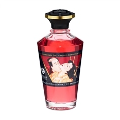 Óleo Afrodisíaco Shunga Morango Champanhe 100ml - PR2010344769