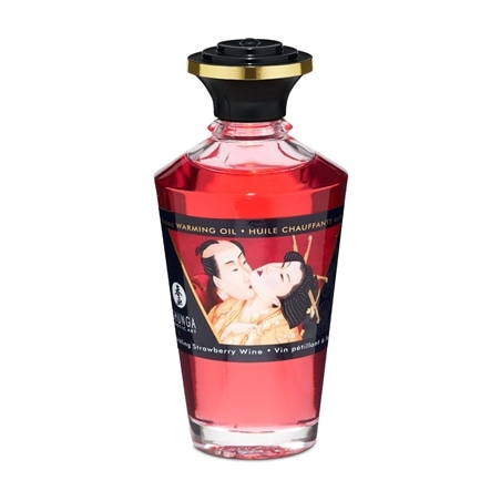 Óleo Afrodisíaco Shunga Morango Champanhe 100ml - PR2010344769