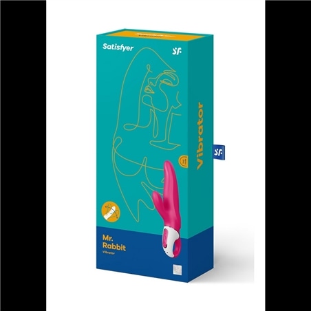 Vibrador Mister Rabbit Com Carregador Usb Satisfyer Vibes - Rosa - PR2010350732