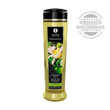 Óleo de Massagem Shunga Organica Chá Verde - 240ml - PR2010355235