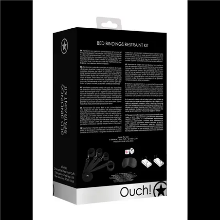 Kit De Restrição Under The Bed Binding Restraint Kit Ouch! - PR2010355592