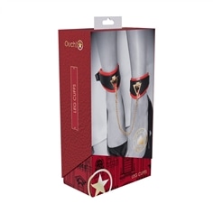 Algemas de Tornozelos Milan Collection Preto/Vermelho Ouch! - PR2010387841 2