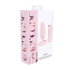 Velvet - Plug Vibrador Con Control Remoto - Rosa - PR2010387608 2