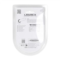 Anel para o Pénis Em Silicone Líquido M Preto Levelz - PR2010387630