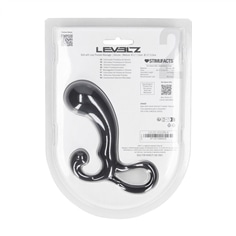 Estimulador de Próstata  Em Silicone com Bolbo e Alça M Preto Levelz - PR2010387650