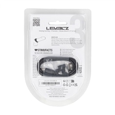 Anel para o Pénis Em Silicone Líquido Sealed Preto Levelz - PR2010387658