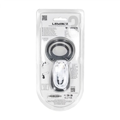 Anel para o Pénis e Testículos com Vibração Preto Levelz - PR2010387753