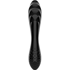 Dazzling Crystal 1 - Glass Dildo - Black - PR2010382775 2