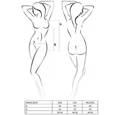 Body Waris Preto Passion - 44-46 XXL/3XL - PR2010361959