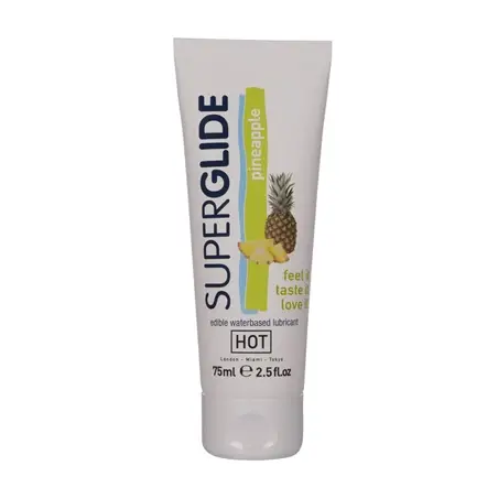 Lubrificante Comestível Hot Superglide Ananás 75ml #1 - PR2010299427
