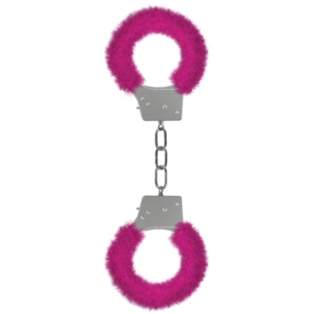 Algemas com Peluche Beginner's Furry Handcuffs Rosa - Rosa - PR2010320023