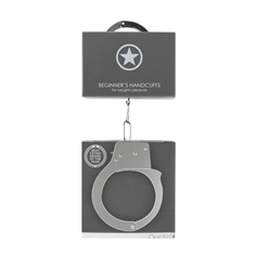 Algemas Em Metal Beginner's Handcuffs Prateadas - Cinzento - PR2010320066 2