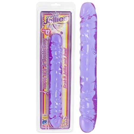 Dildo Duplo Jr. Double Dong 12'' Roxo - Roxo - PR2010320381