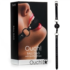 Mordaça Ouch! Ball Gag Preta - Preto - PR2010317990 2
