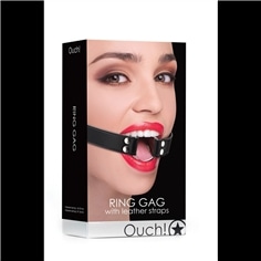 Mordaça Ouch! Ring Gag Preta - PR2010323940 2