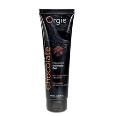 Lubrificante À Base de Água com Sabor a Chocolate 3 Fl Oz 100Ml Orgie - PR2010359587