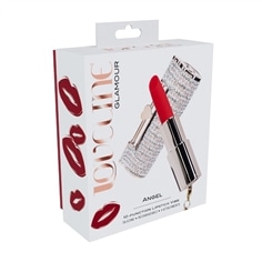 Vibrador com 4 Acessórios Angel Lipstick Rosa Loveline - PR2010387899 2