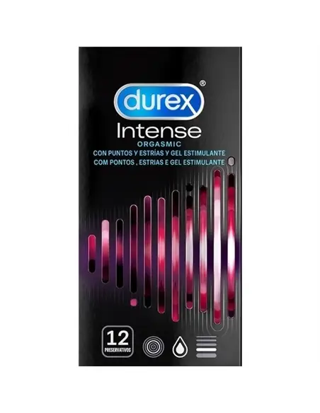 Durex Intense Orgasmic Preservativos 12 Uds #OrgasmsForAll - PR2010342946