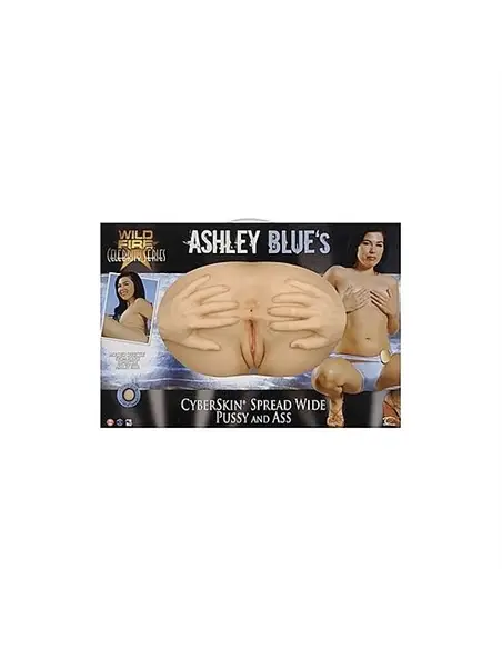 Masturbador Ashley Blue Spread Wide Vagina e Ânus - PR2010320606