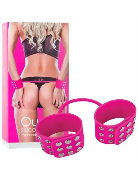 Algemas de Silicone Silicone Cuffs Rosa - PR2010314463