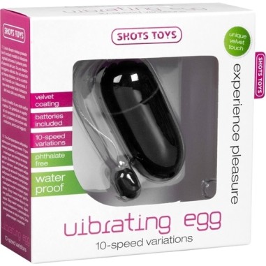 Ovo Vibratório 10 Velocidades Vibrating Egg Preto - PR2010301209